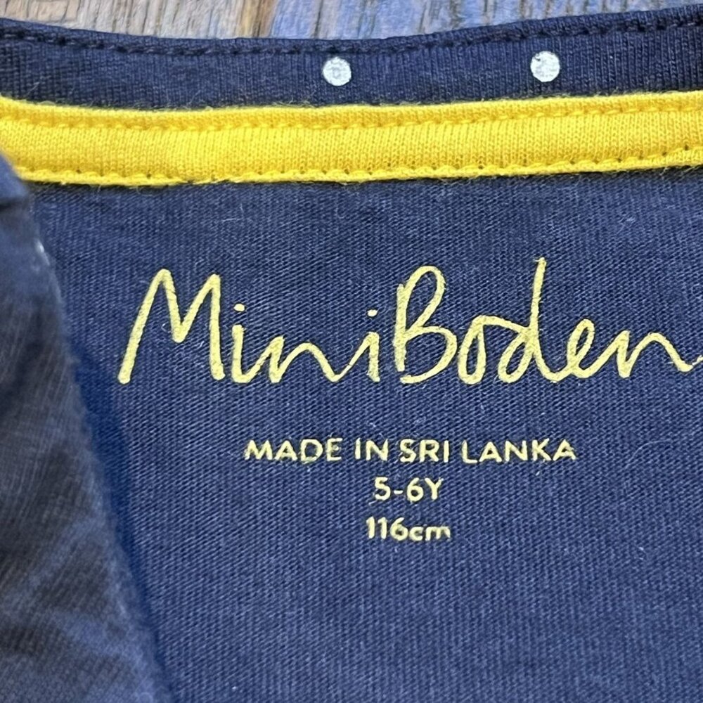 Mini Boden Polar Bears Christmas Tree Dress Sample - Picture 4 of 13